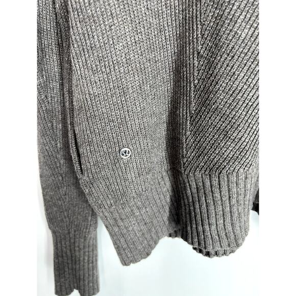 Lululemon cozy calling turtleneck grey L - Picture 6 of 7